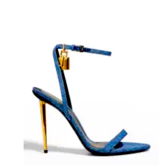 Tom Ford Shoes - TOM FORD 105mm denim Lock and Key stiletto BRAND NEW , NEVER WORN.